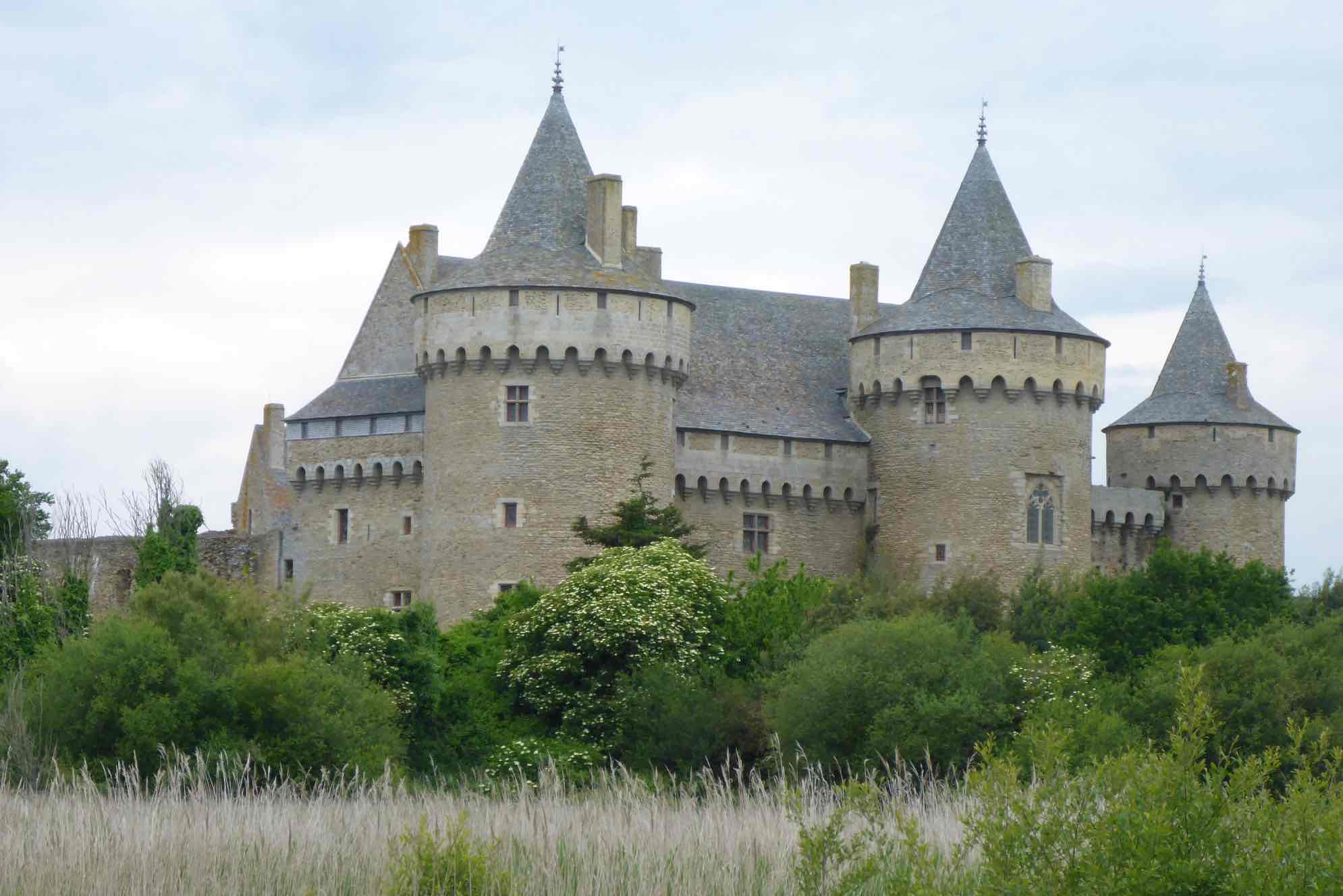 Le château de Suscino dans le Golfe du Morbihan