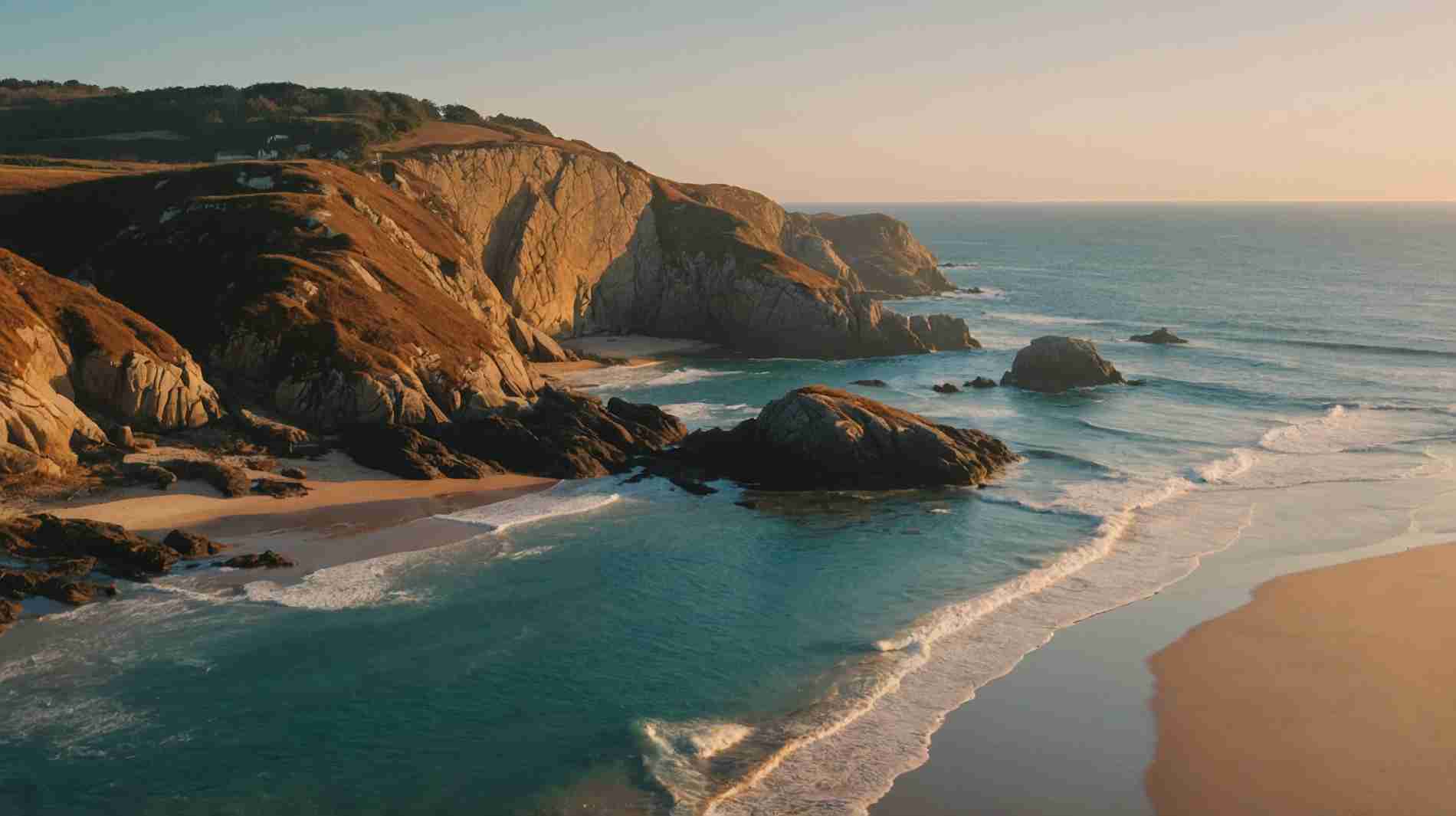 Jolie plage du Finistère